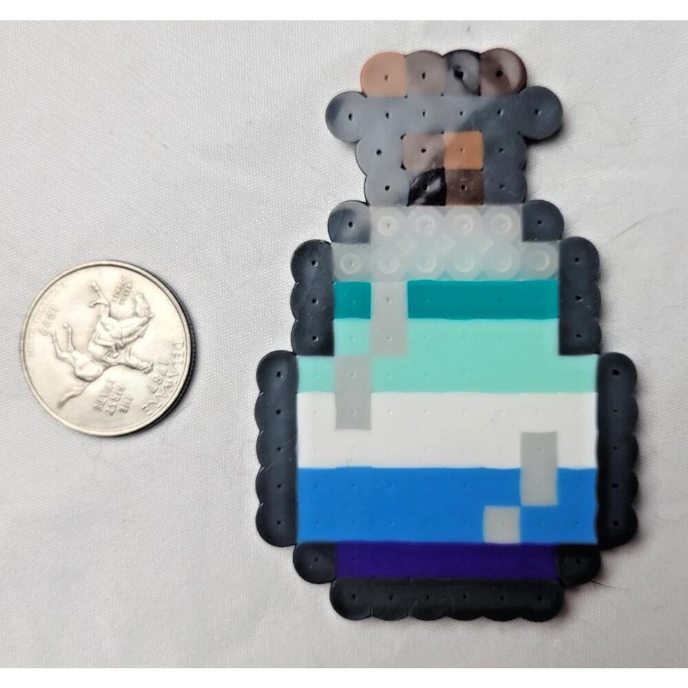 Gay (5 Stripe) LGBT Potion Perler Pixel Art